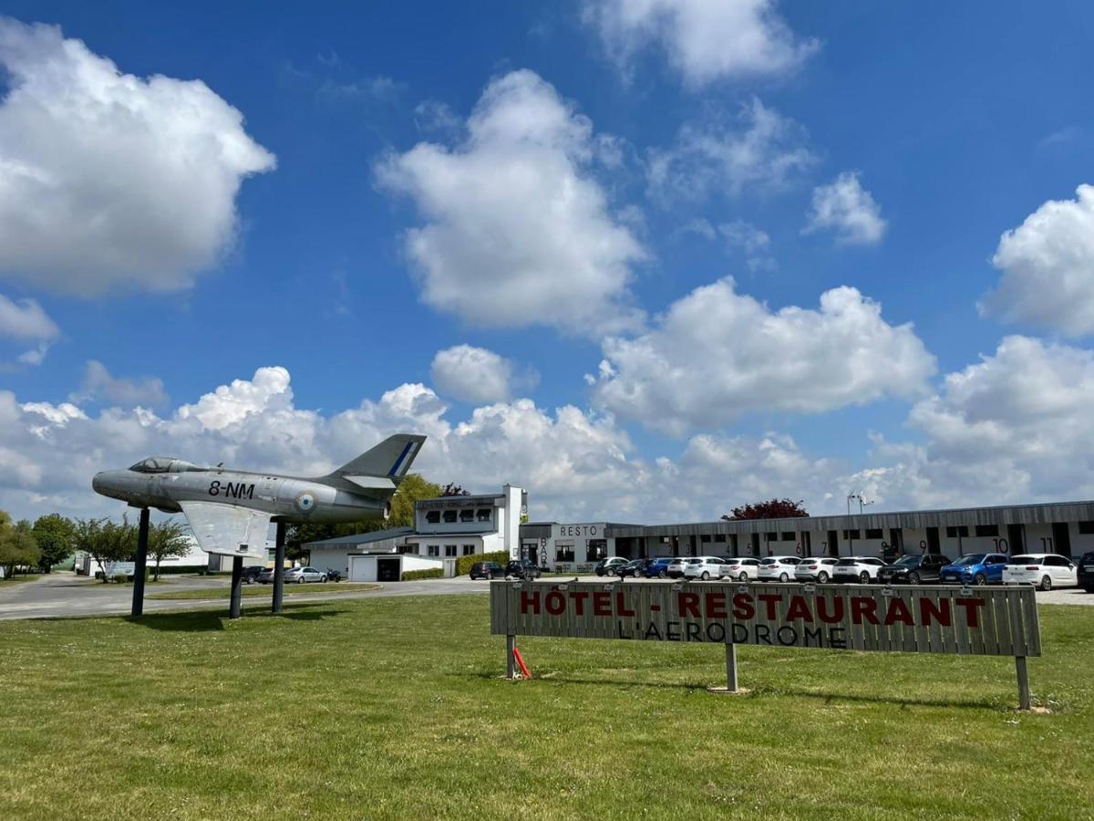 Logis Hotel & Restaurant De L'Aerodrome De La Baie De Somme Buigny-Saint-Maclou Exteriér fotografie